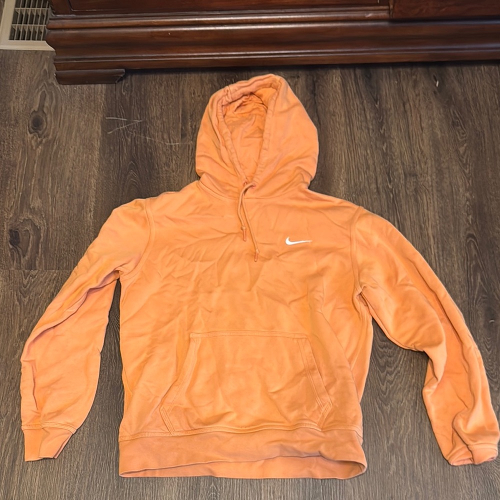 Nike Men's Orange Hoodie
